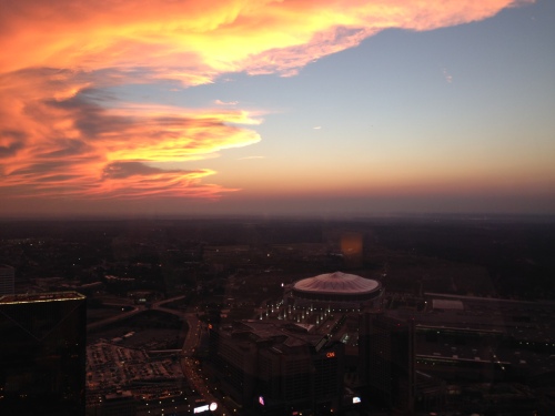 View from The Sundial, Atlanta Ga